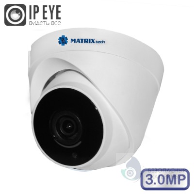 Камера видеонаблюдения MT-DP3.0IP20X DC (3,6mm)