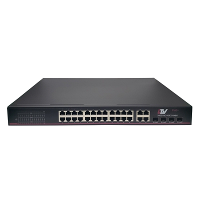 Коммутатор LTV LTV-3S24G4C-P с 24 портами Ethernet