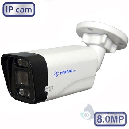 Камера видеонаблюдения MT-CM8.0IP20SN PoE (2,8mm)