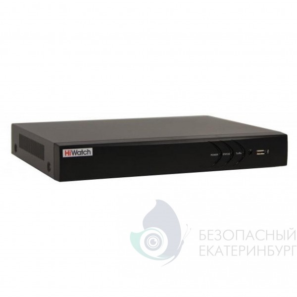 Видеорегистратор c PoE HiWatch DS-N308P(B)
